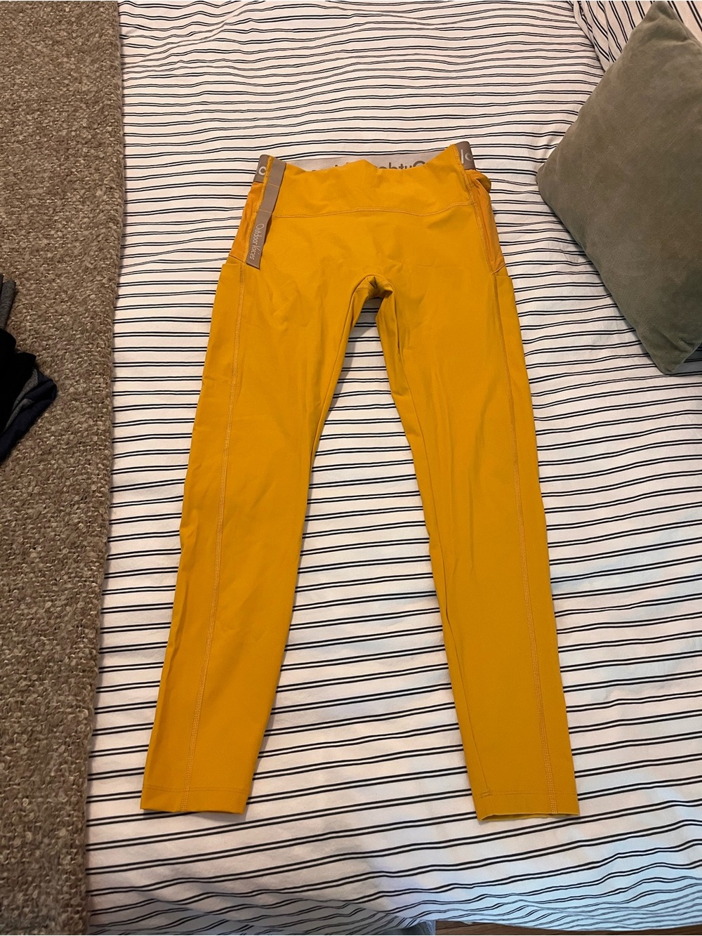 Outdoor Voices Mustard Yellow Leggings